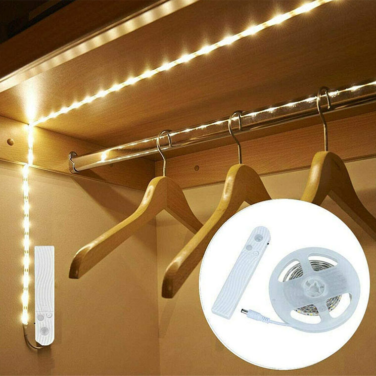 LED 무선 센서등 라인조명 인테리어 직부등 옷장 침대 화장실 : 바키온