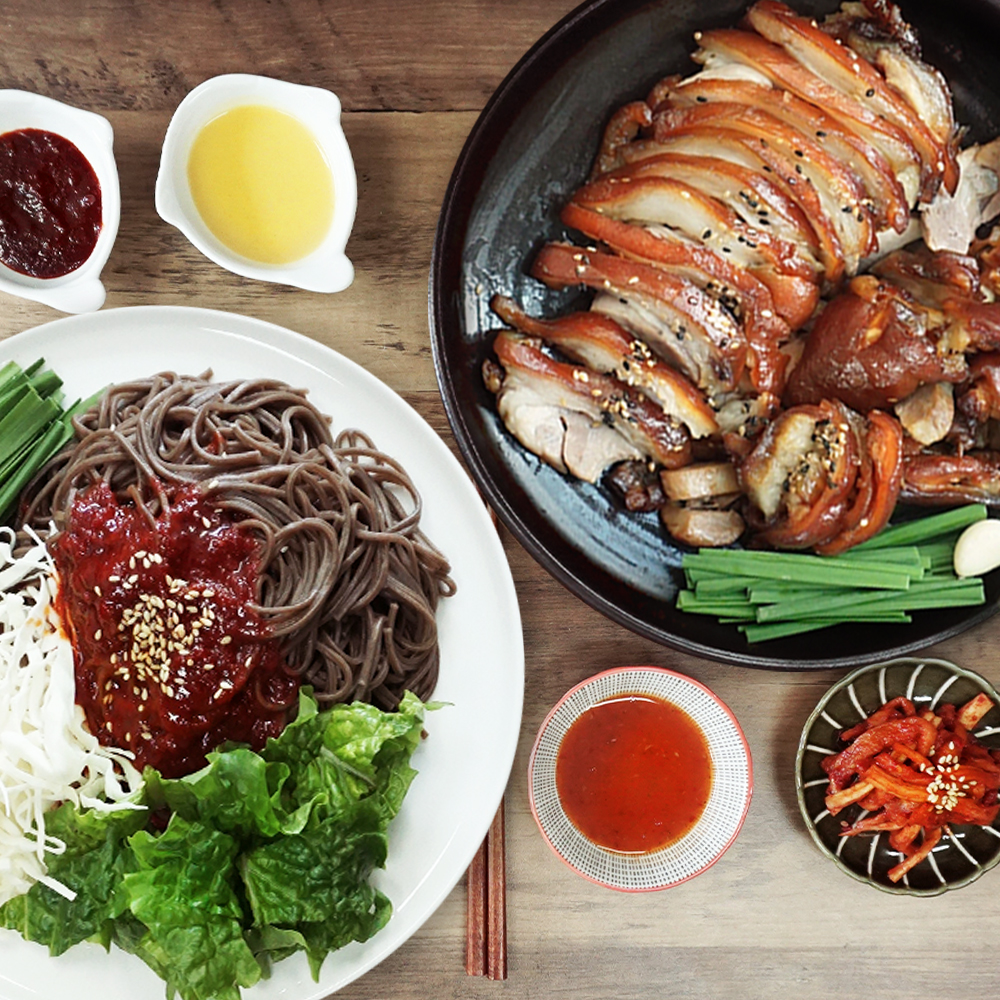 미트타임 한방 순살 시장족발 한상세트 : 미트타임