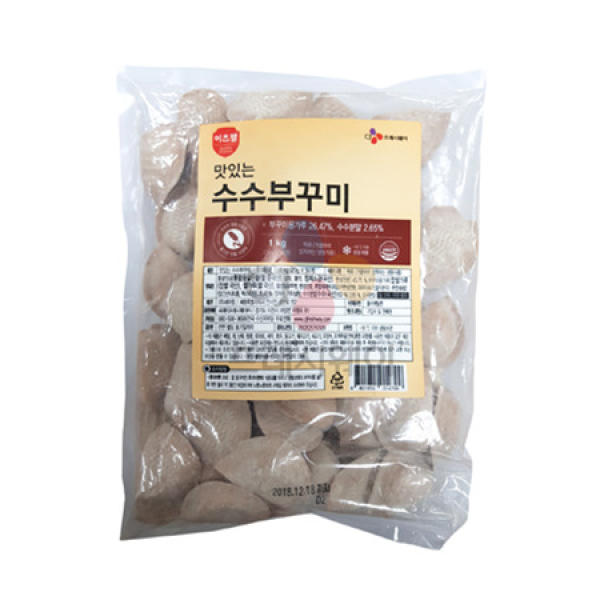 CJ 이츠웰 맛있는 수수부꾸미 1kg : 그린푸드마켓