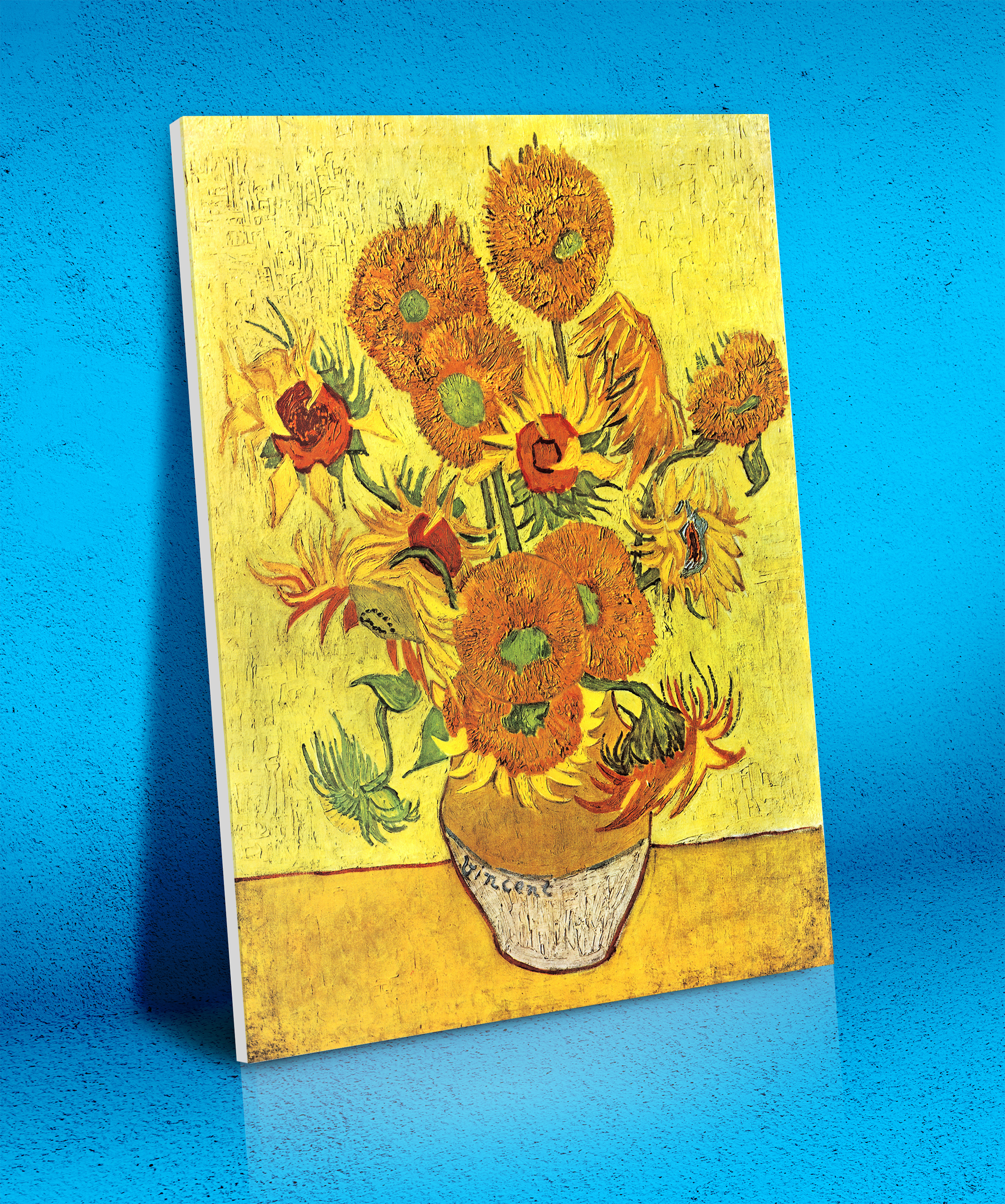 인기명화 고흐 해바라기 그림 SunFlowrers 캔버스액자 21☓26cm : 세잔느화실