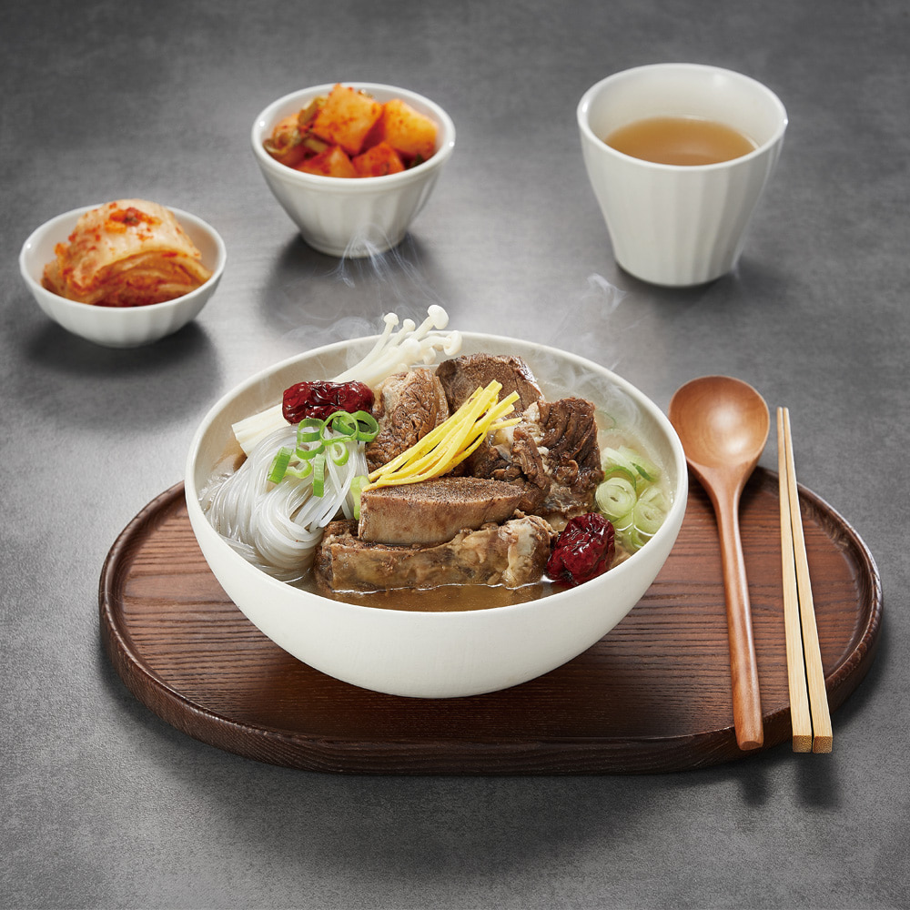 소 갈비탕 초원농원 왕갈비탕 냉동 국 탕 밀키트 간편식 대왕 1kg 4개 : 국제식품 공식쇼핑몰