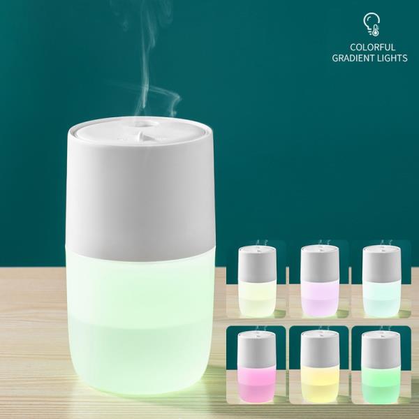 가정용 해파리 미니 가습기 350ML USB 휴대용 에어 디퓨저, 초음파 전기 LED 야간 조명 : ynclub