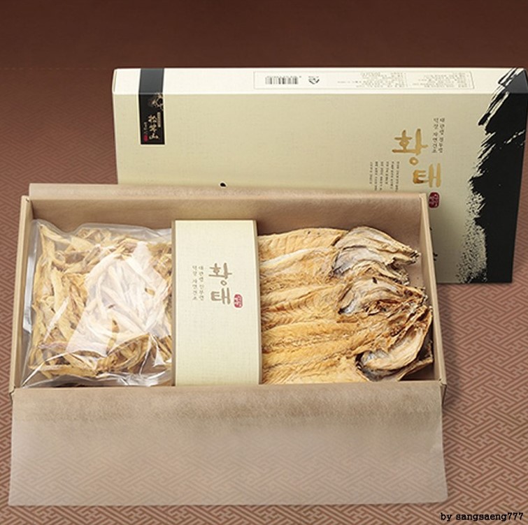 대관령 황태 선물세트1kg 황태포4미+황태채200g : 다이쏘메디컬