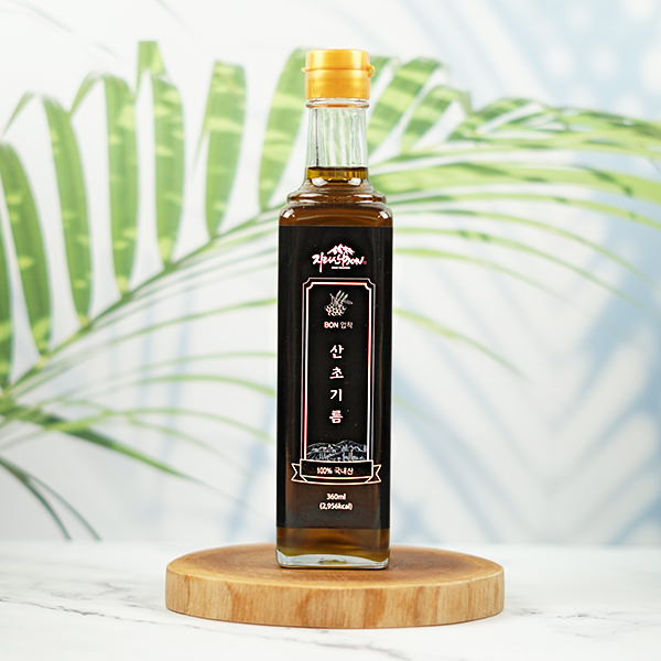 2024년산 지리산 하동 압착 산초기름 360ml : 지산 농원