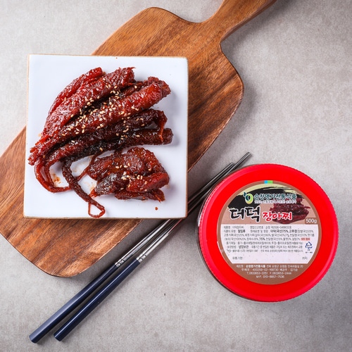 더덕장아찌 500g 김기순기능인의 순창명가전통식품 : 순창고추장마을