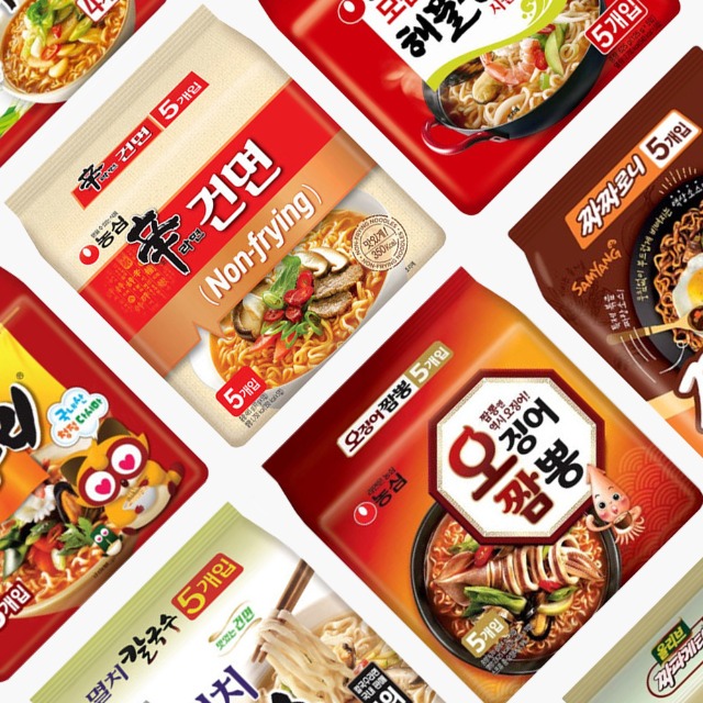 농심 삼양 팔도 오뚜기 너구리 멸치 칼국수 무파마 짜파게티 짜짜로니 사리곰탕 오징어 짬뽕 멀티팩 : 올리브커머스