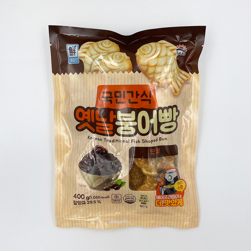 사조 대림 옛날붕어빵 붕어빵 단팥 400g[유통기한 임박 제품] : 먹고사는이야기