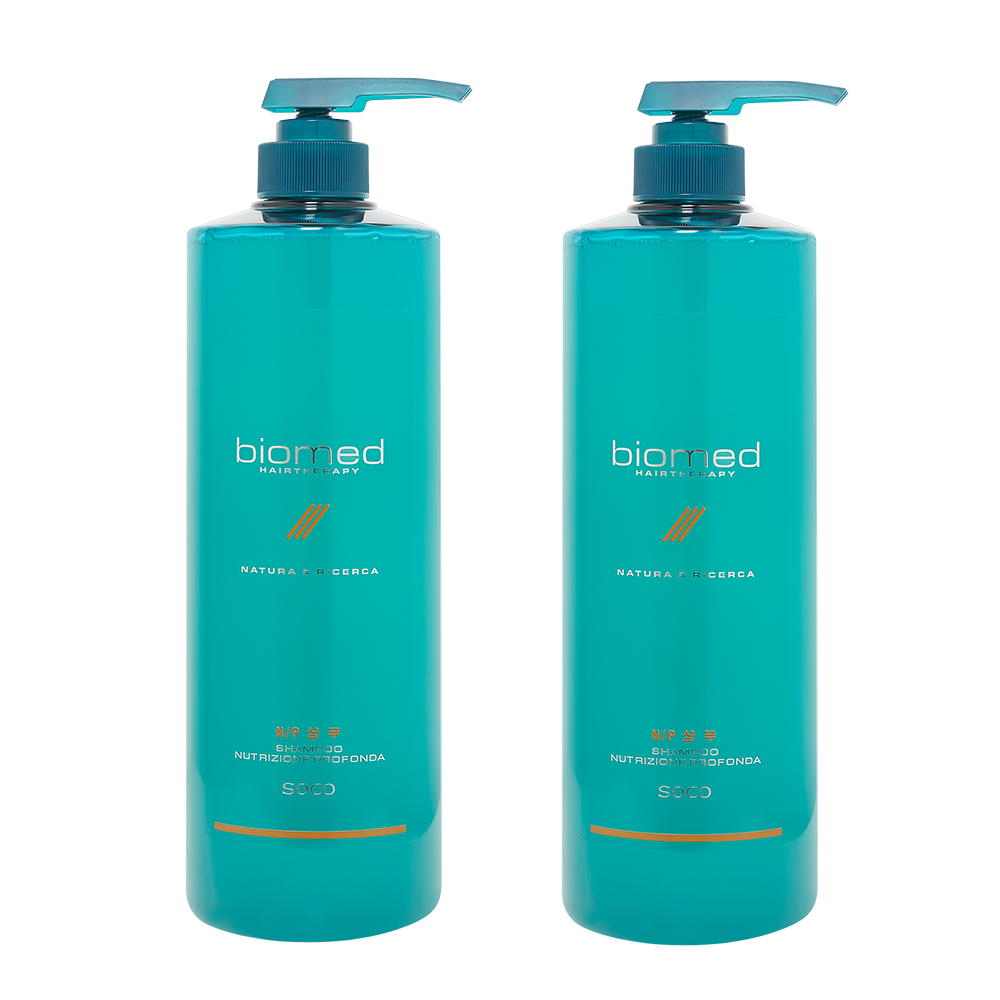 1+1 바이오메드 NP삼푸1000ml 2개 극손상모발 집중영양관리 : 바이오메드전문 티푸상회