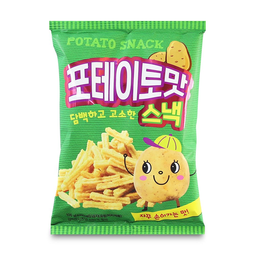 싱싱 포테이토맛 스낵 100g : 까까무까