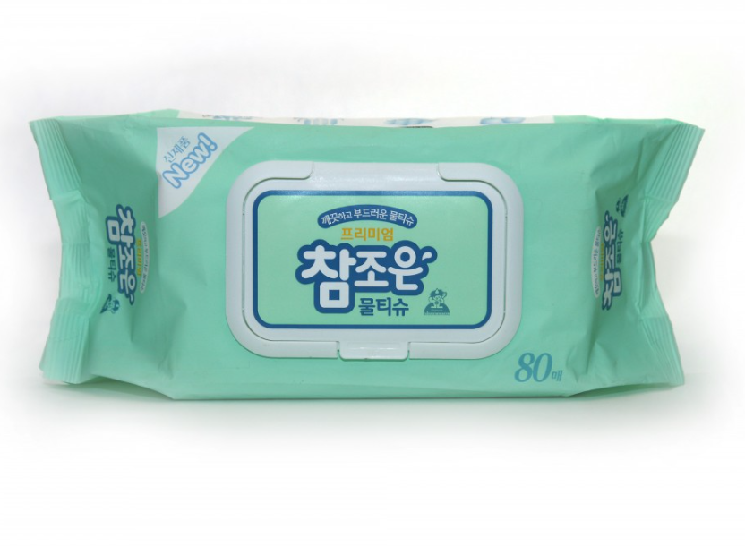산도깨비 참조은 프리미엄 물티슈(80매) 크고 두꺼운 물티슈 : 화장품잡화 도매할인마트