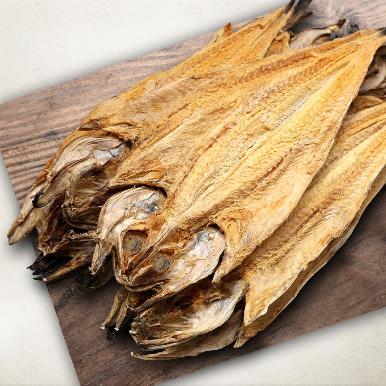 강원도 용대리 자연건조 황태포 북어포 10마리 41-43cm 직접가공 손질 최상품 황태 : Market 510