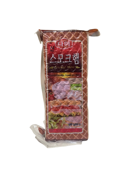 업소용 대용량 미주식품 다미 스모크햄 1kg 김밥용 반찬용 저렴 가성비 : 윤market