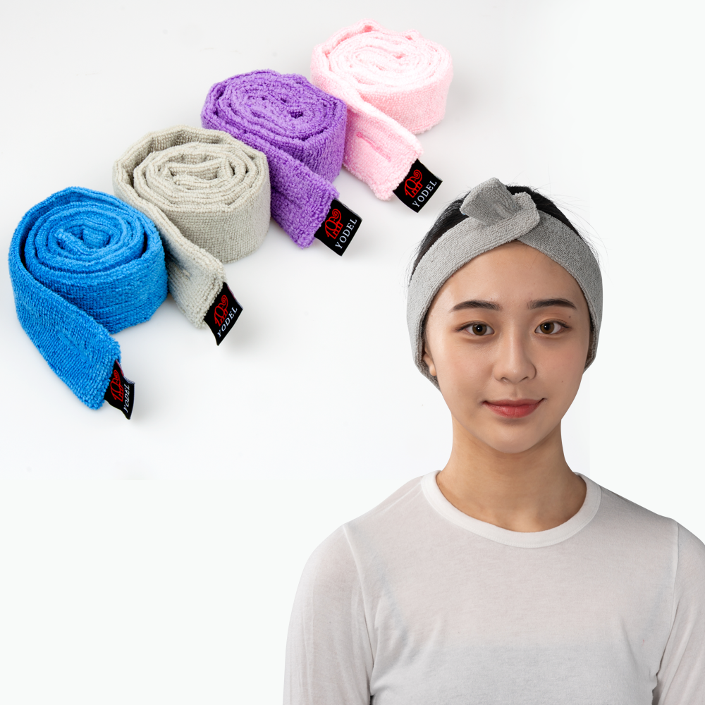헤어 중화밴드 중화머리띠 파마 미용실 파마재료 요들가운 : MIMART