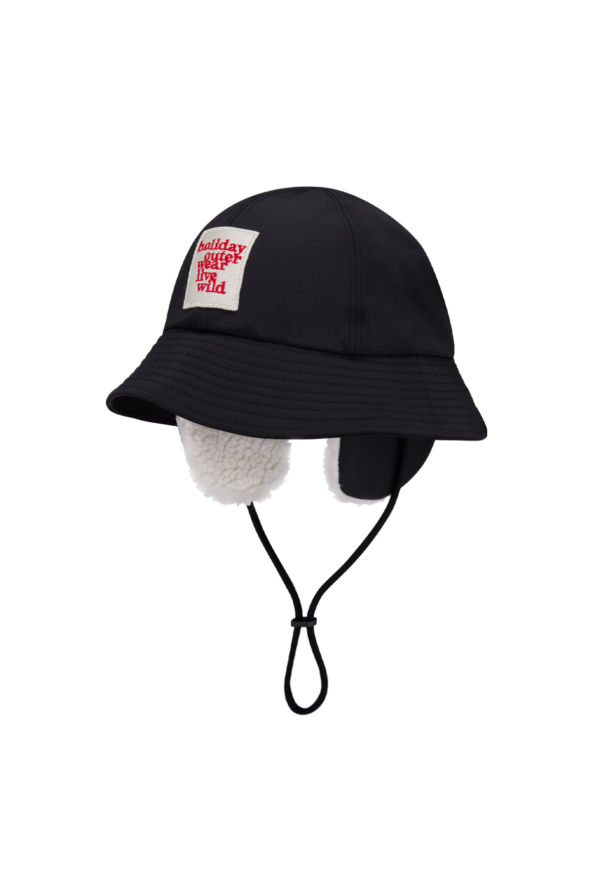홀리데이 버킷햇 귀마개 귀도리모자 벙거지 4S BUCKET HAT - 2 Color : 하이바이브 HIGHVIBE