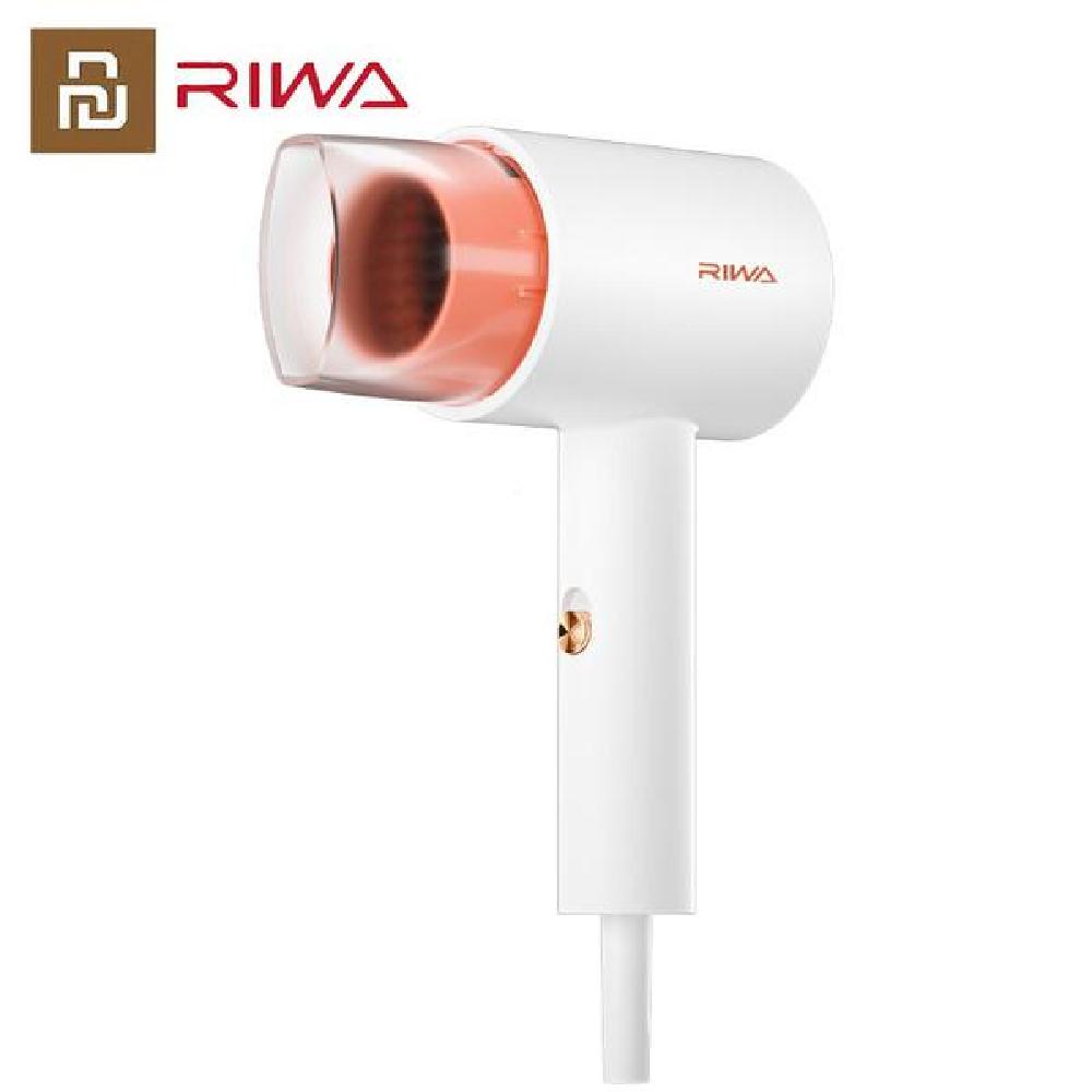 RIWA 음이온 헤어 드라이어 휴대용 핫 &amp 콜드 에어 윈드 스타일러 케어 빠른 드라이 디퓨저 : 서현5 수정