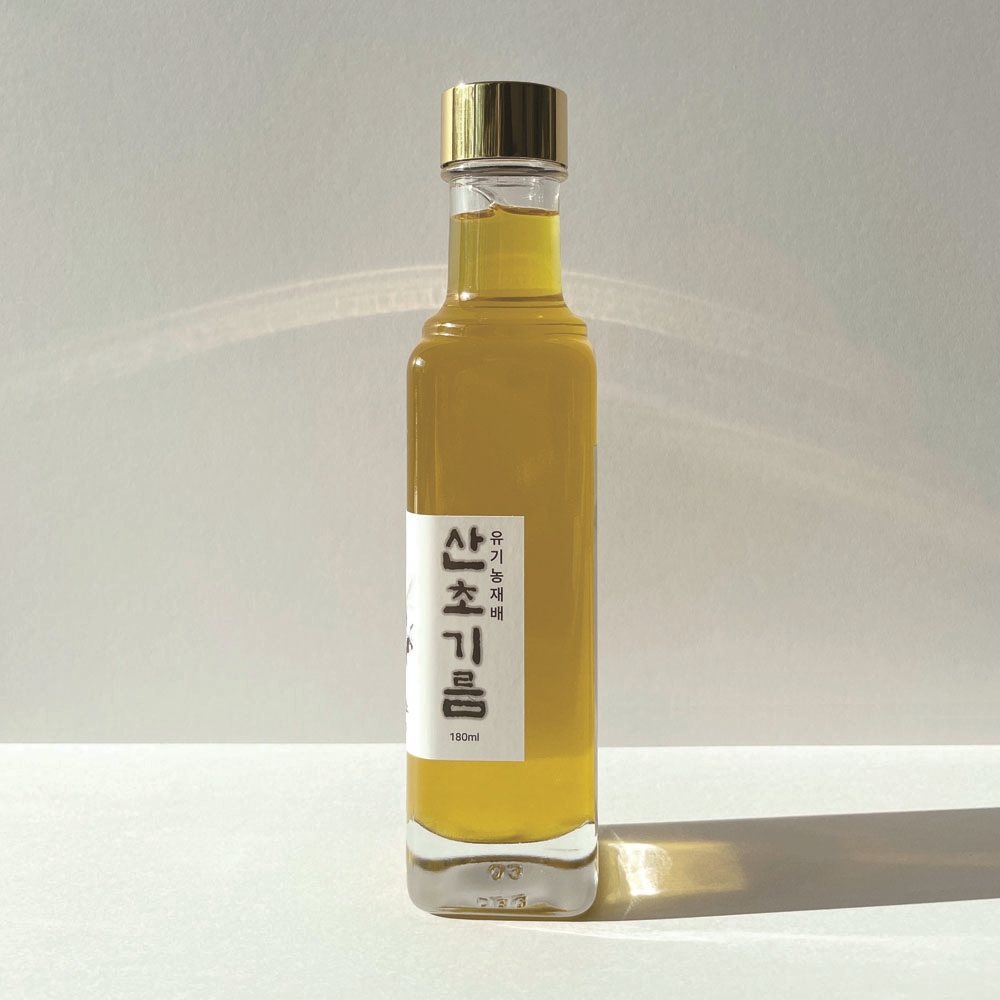 24년 햇 100% 유기농 재배 산초기름 산초오일 180ml : 하리바이오팜