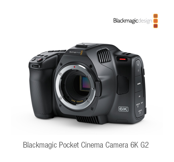 블랙매직 Pocket Cinema Camera 6K G2 : 티에스아이시스템