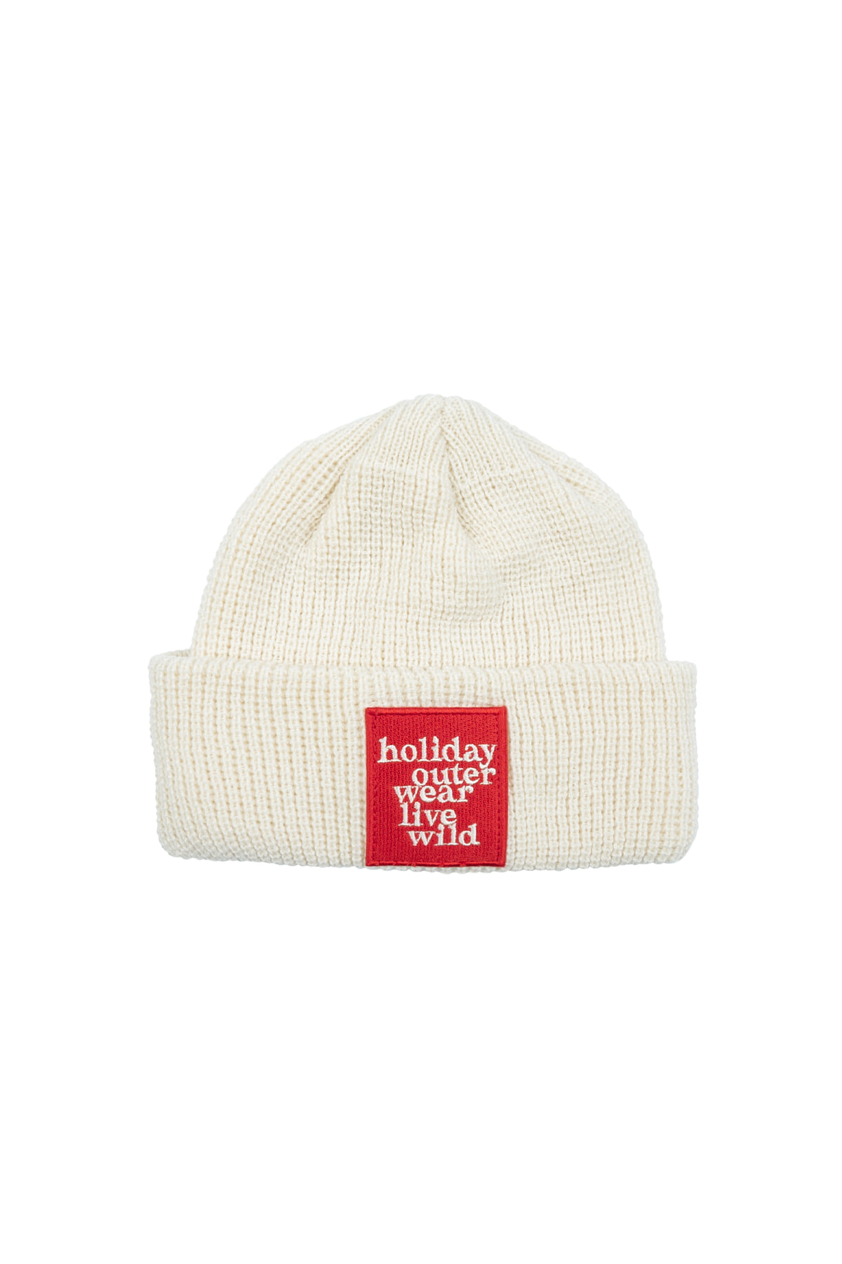 홀리데이 비니 스키 모자 BOX LOGO BEANIE-2color : 하이바이브 HIGHVIBE