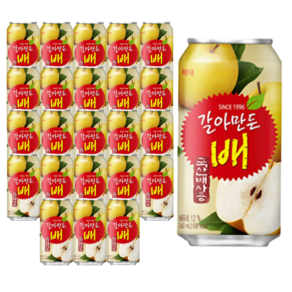 해태 갈아만든배 340ml 24can : 부산종합유통