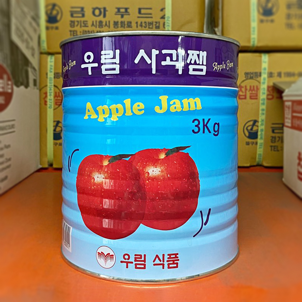 우림 사과쨈 3kg : 푸드k몰