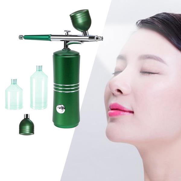 헤어스팀 워터필링 Professional Airb Makeup Kit With Compressor Nano Facial Spray Vapour Ion Face Steamer Dee : 라데카몰1
