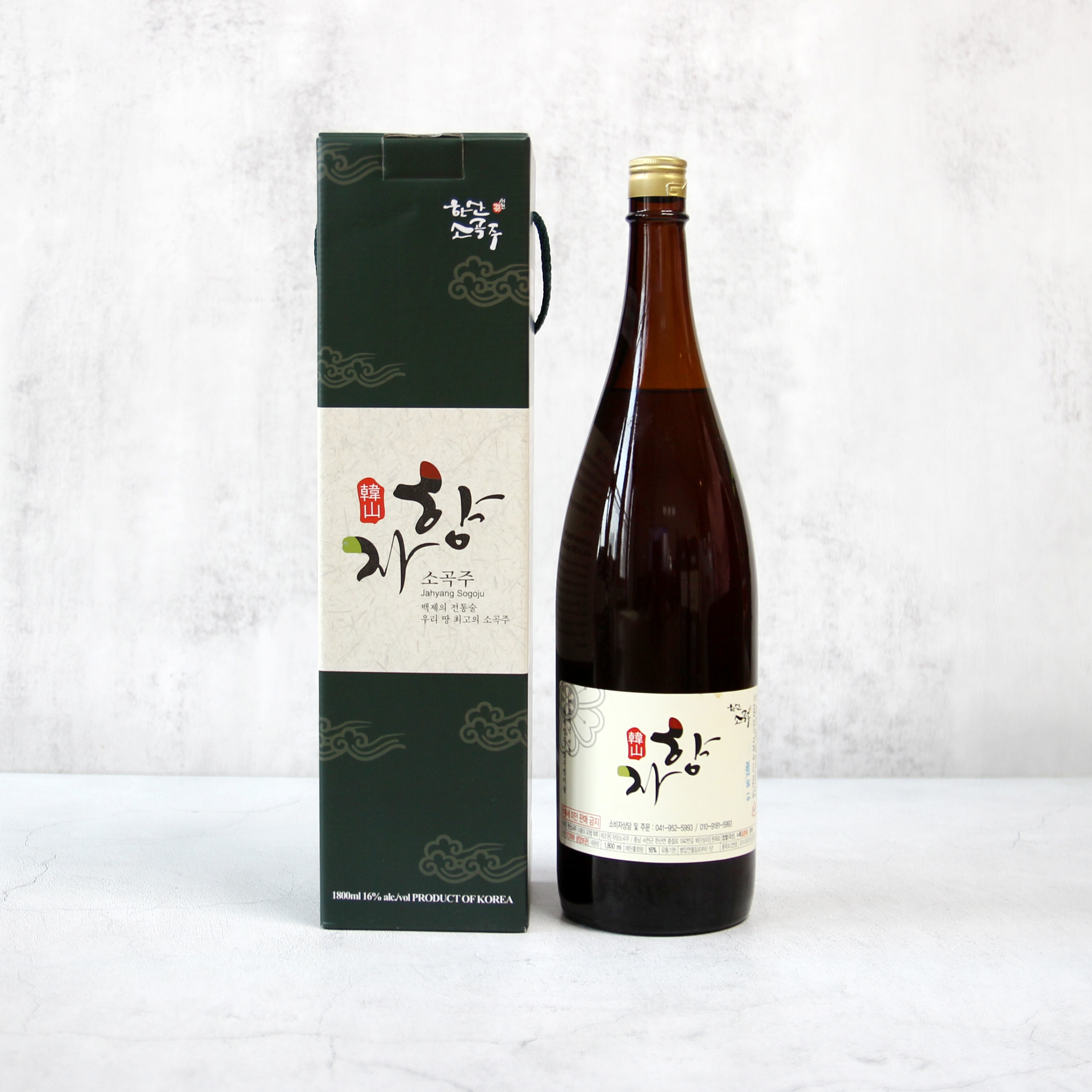 농부가 직접 양조한 한산 자향소곡주 1800ml : 자향소곡주