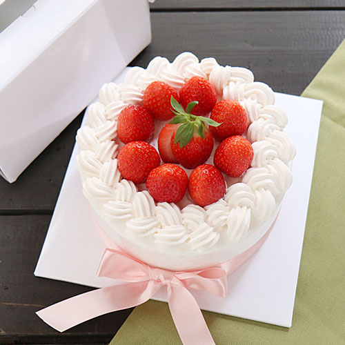 렛츠BAKING 생크림 케이크 만들기세트 1호 베이킹키트 포장풀세트 홈베이킹DIY : 렛츠BAKING