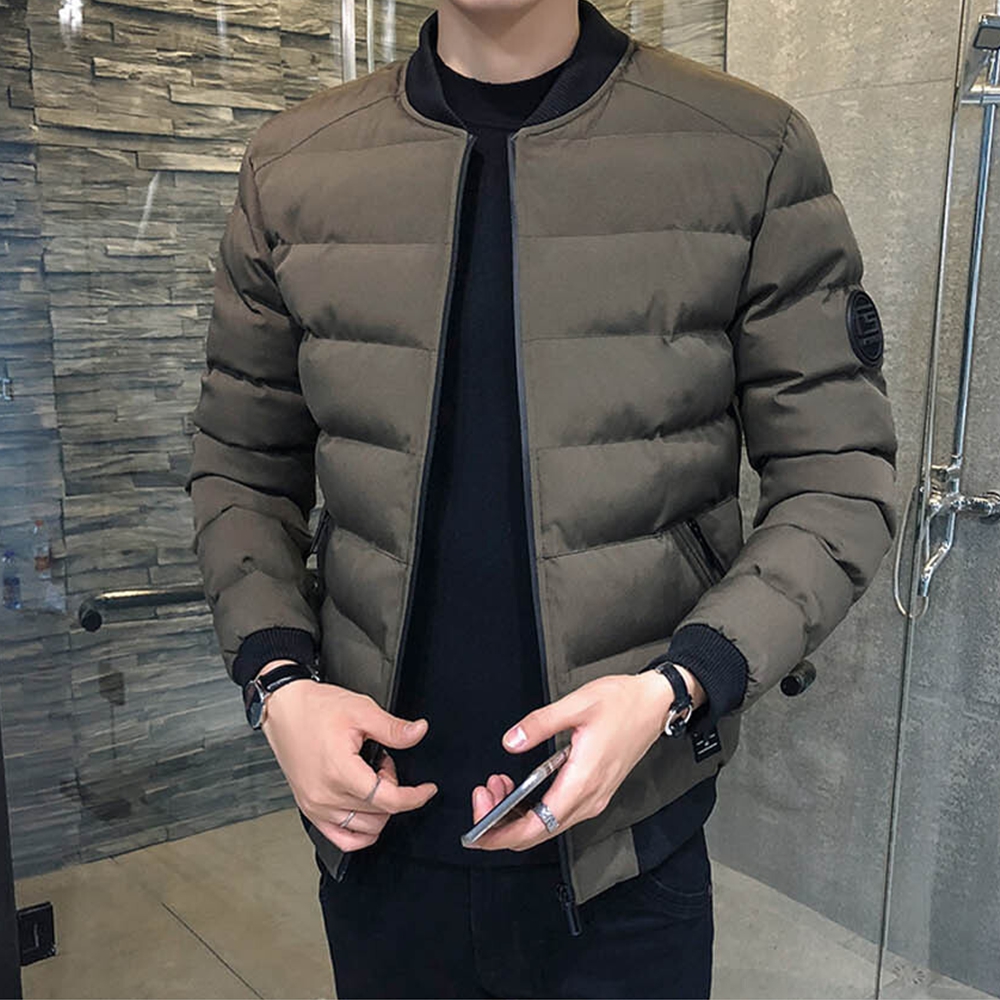 남자 겨울 항공점퍼 남성 빅사이즈 경량패딩 블루종 깔깔이 작업복 자켓 : 정원코리아