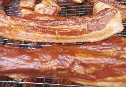 통삼겹훈제 500g : 시원에프엔에프 육가공전문