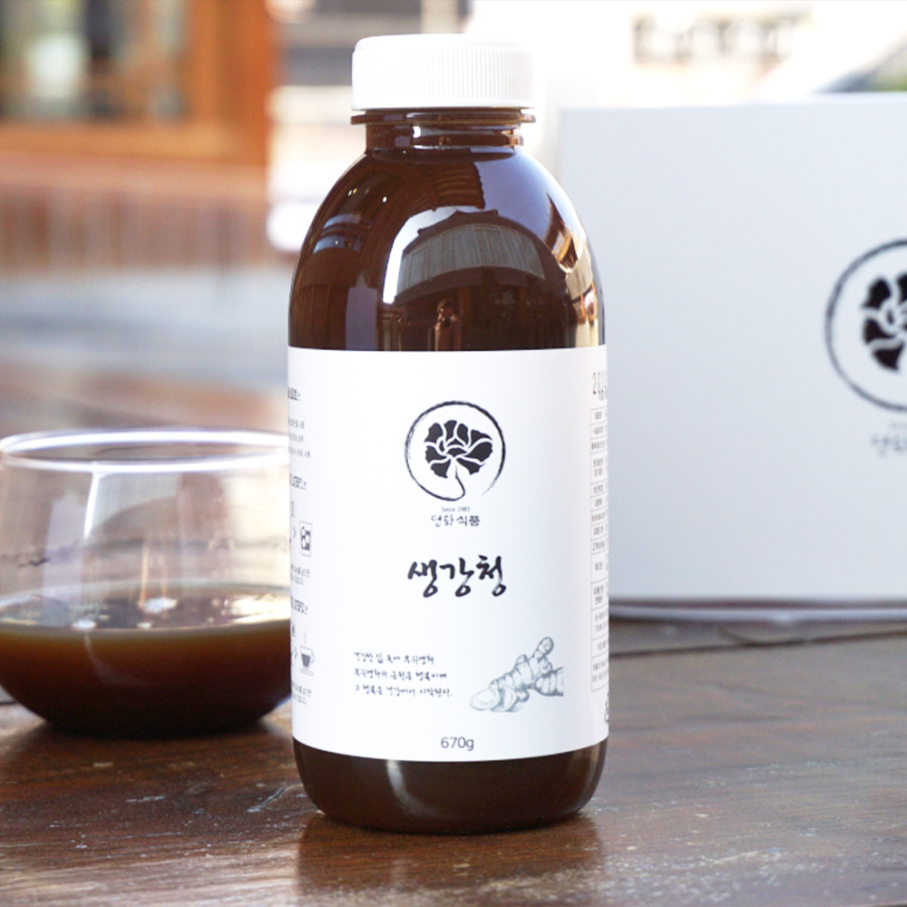 영화식품 생강청 생강차 670g 맵지 않은 안매운 : 영화식품