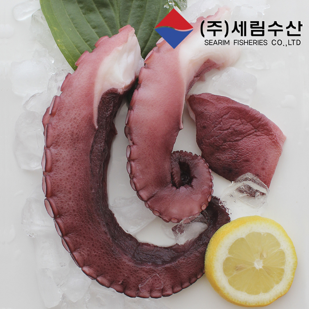 세림수산 모리타니아 데친문어 300g 자숙문어 캠핑 삼합 냉동문어다리 : 세림수산