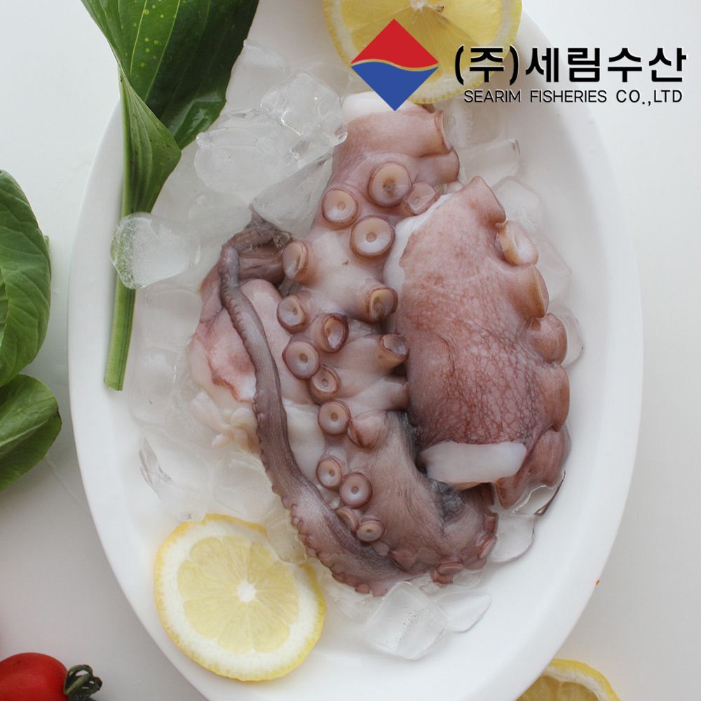 세림수산 국내산 손질문어 180g 남해돌문어 캠핑 삼합 냉동문어다리 : 세림수산