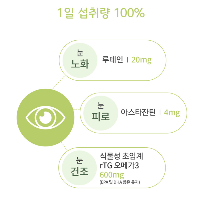(주)인산가 루테인 플러스 550ml x 60캡슐 눈 영양제+홍삼크런치(49g)/인산죽염 : 웰빙앤헬스