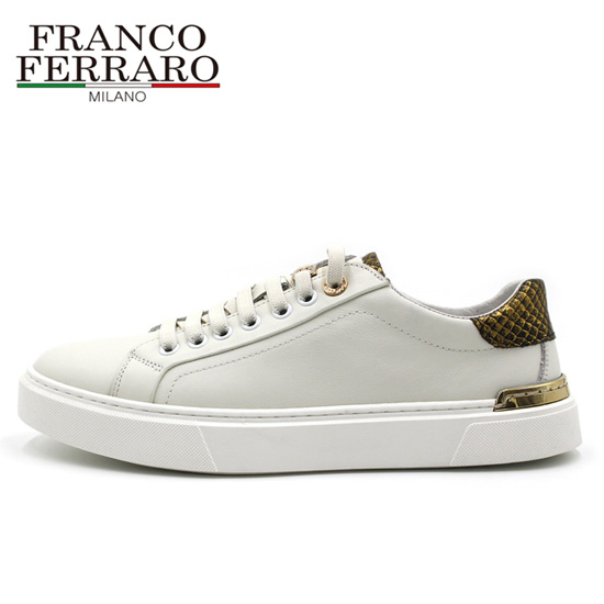 [FRANCO FERRARO] 프랑코페라로 남성 스니커즈 HMSM2111WH : 하모니이