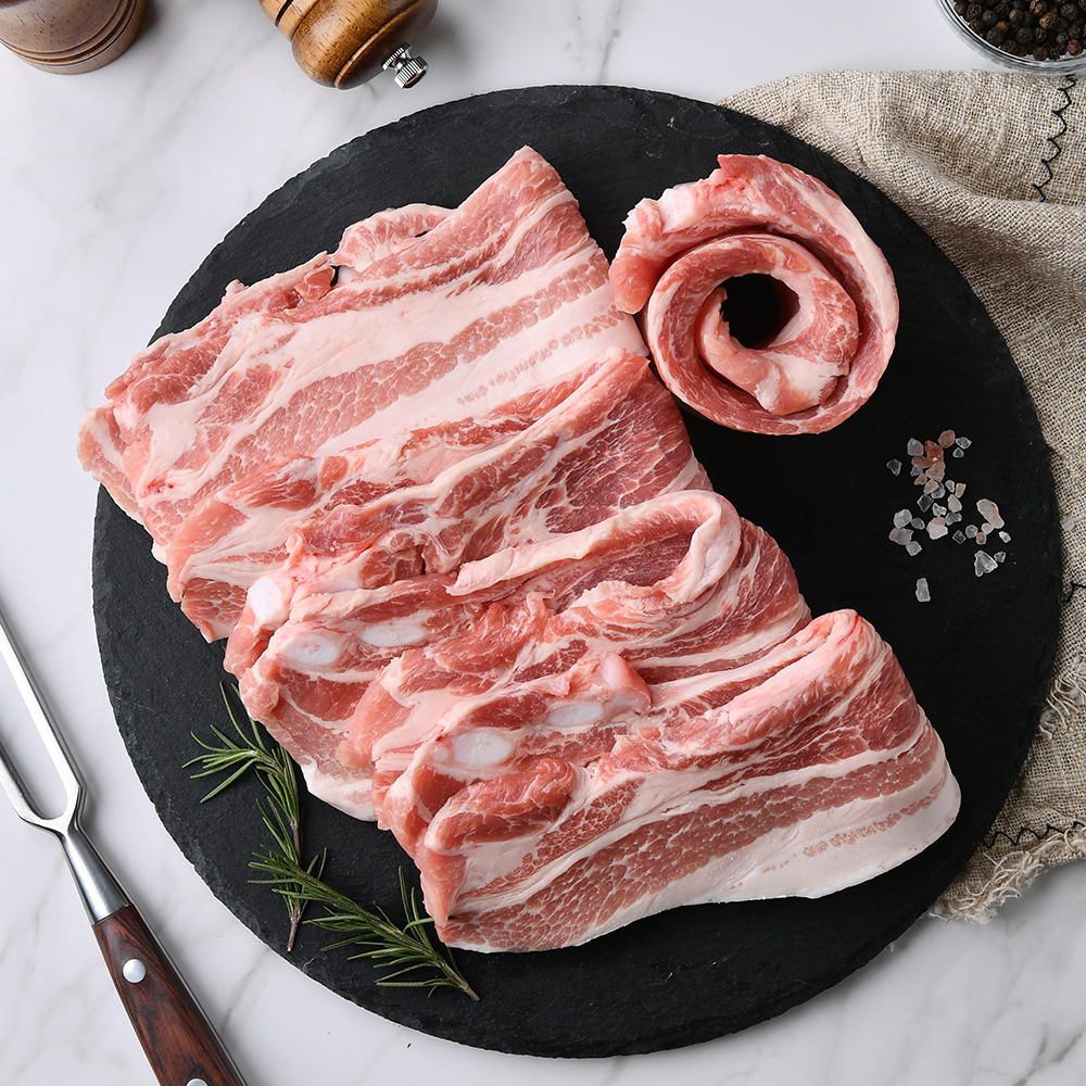팔공미트 한돈 냉장 생삼겹 삼겹살 400g : 미트팔공