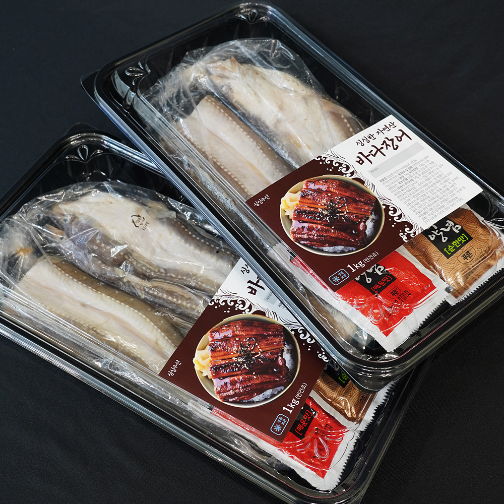 [싱싱수산 바다장어] 산지직송 자연산 반건조 손질 바다장어구이 1kg (소스포함) : 제수용 생선 싱싱수산