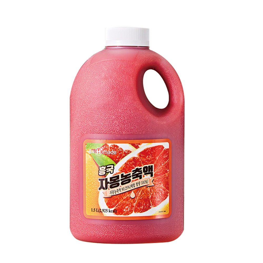 농축액 냉장 흥국 자몽 1.5L : 카페 아울렛