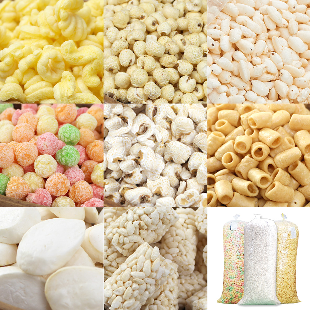 옛날과자,뻥튀기,강냉이,튀밥,마카로니,강정 2kg 모음 : 보아스제과