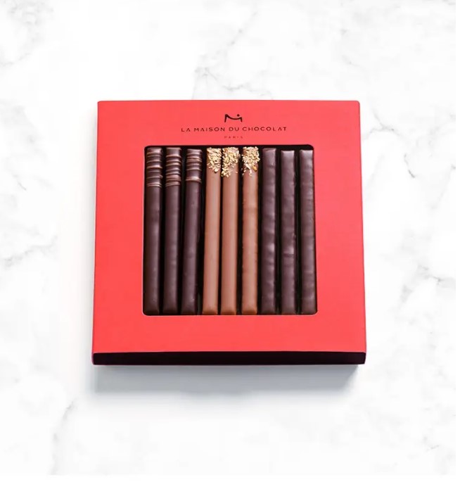 라메종뒤쇼콜라 La Masion du Chocolat 바토네 프랄리네 Batone praline 초콜릿 9개입 : 올어라운드케어