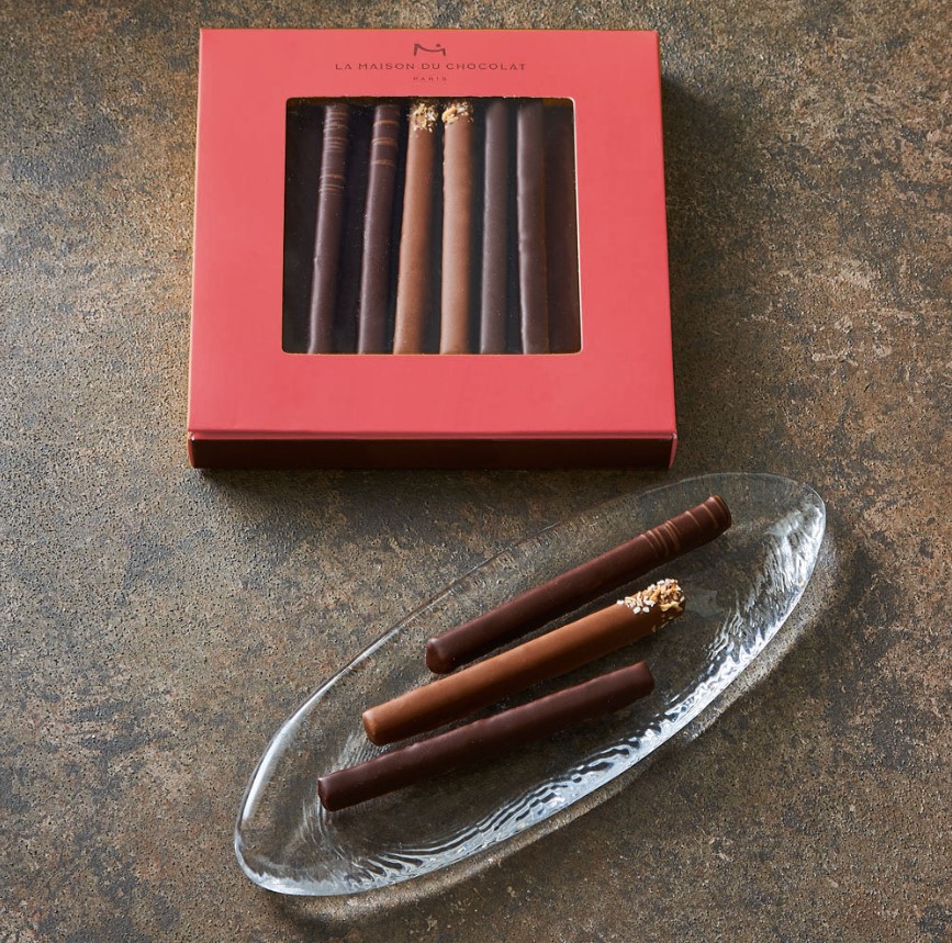 라메종뒤쇼콜라 La Masion du Chocolat 바토네 프랄리네 Batone praline 초콜릿 9개입 : 올어라운드케어