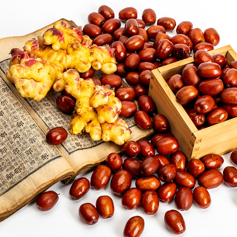HACCP 국산 말린 대추 생강차 100티백 효능 커피대용차 : 해피한데이