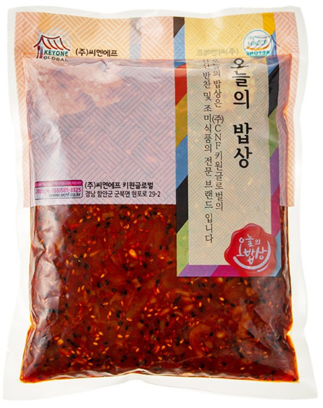 오늘의밥상 비벼먹는오징어젓갈 : 위드유파트너스