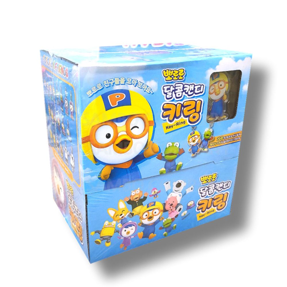 뽀로로달콤캔디 뽀로로랜덤키링X1박스(30개) : 공진상회