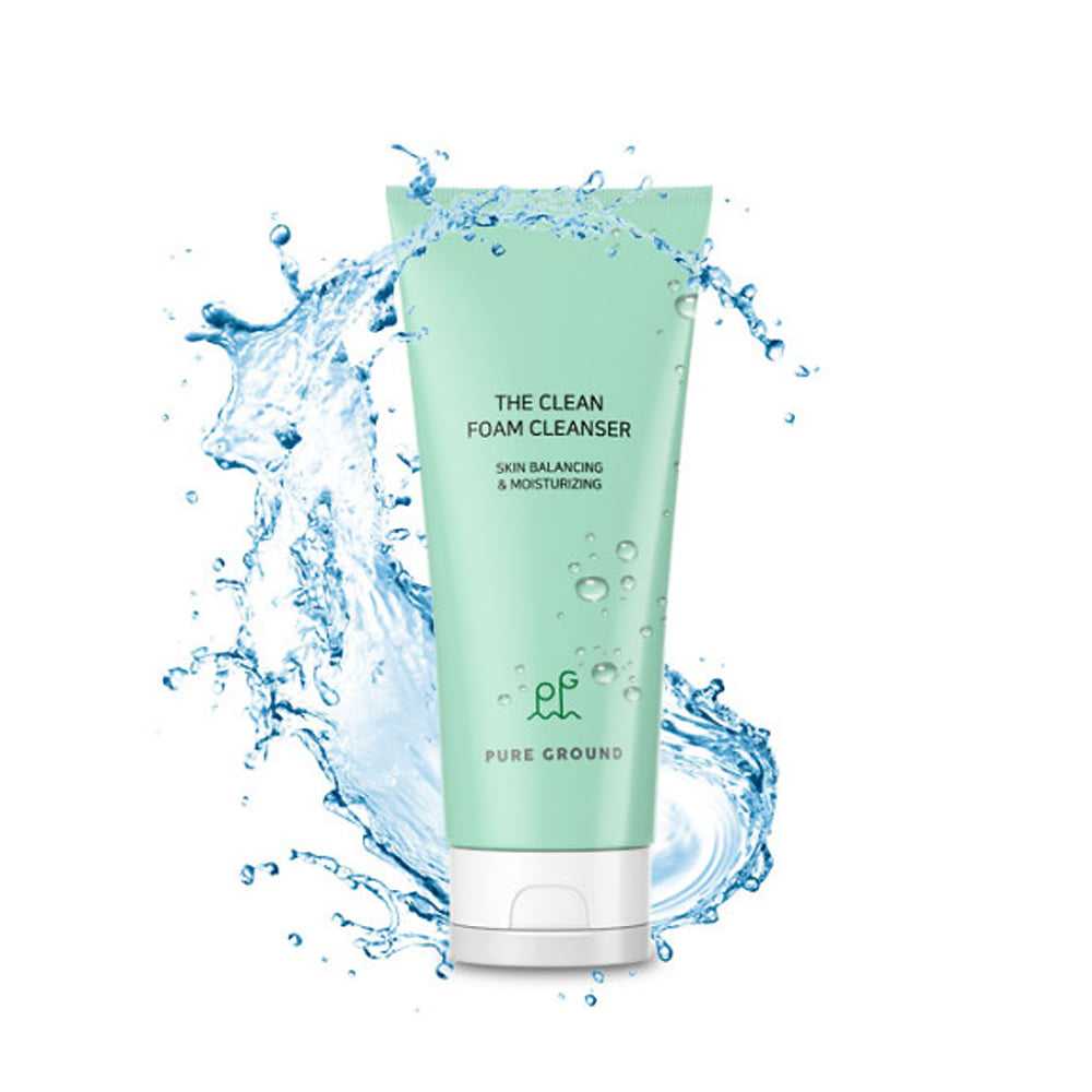 폼클렌징 퓨어그라운드 더 클린 폼클렌저 150ml : 루루데일리