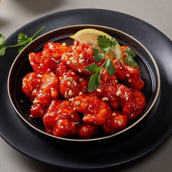 BBQ 바로 치킨 강정(매운맛) 200g x 2팩 : 지오 상회