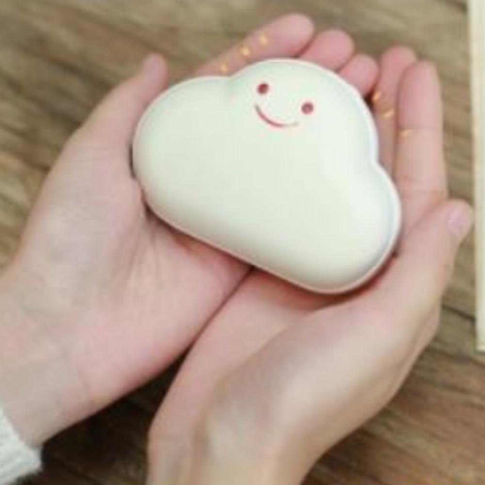 구름 캐릭터충전손난로 휴대용 전자 핫팩 손나로 : 123상점