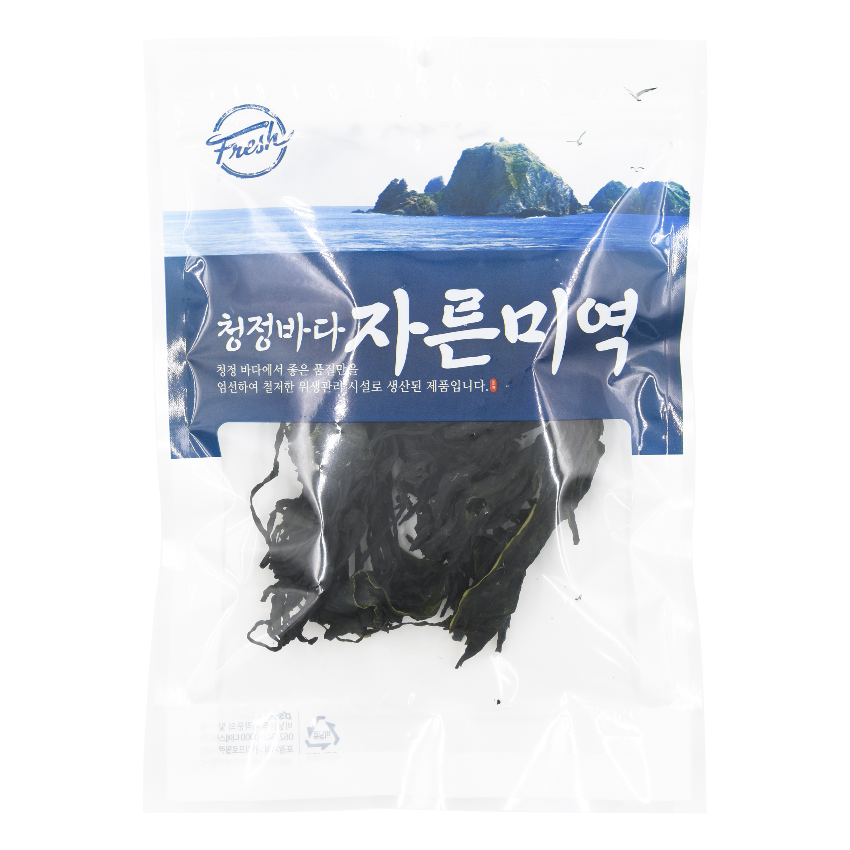 청정바다 자른미역 포장봉투 100매 : ds팩