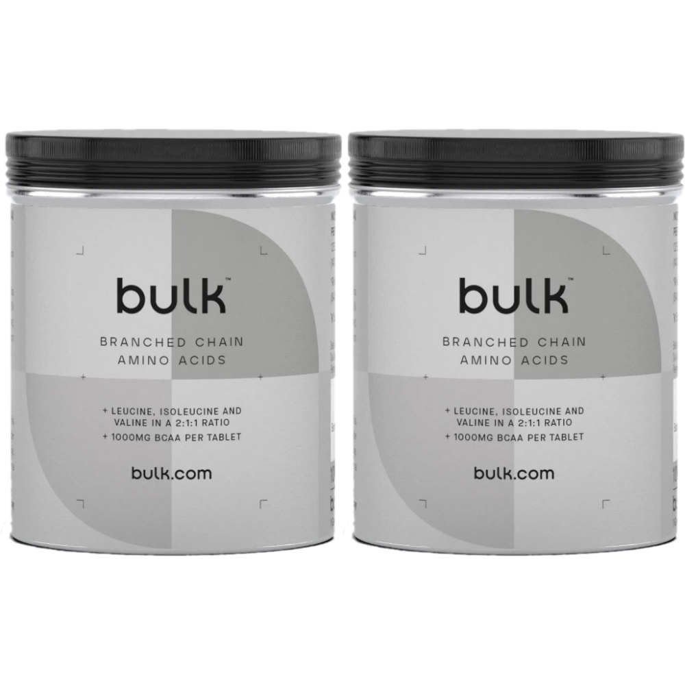 Bulk Branched Chain Amino Acids BCAA 벌크 분지 사슬 아미노산 250정 2팩 : 브릿지글로벌 유럽