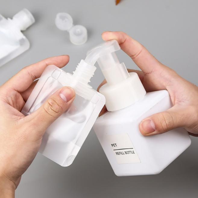 여행용 화장품 소분용기 파우치형 양념 조미료 플라스틱용기 50ml : livetogether
