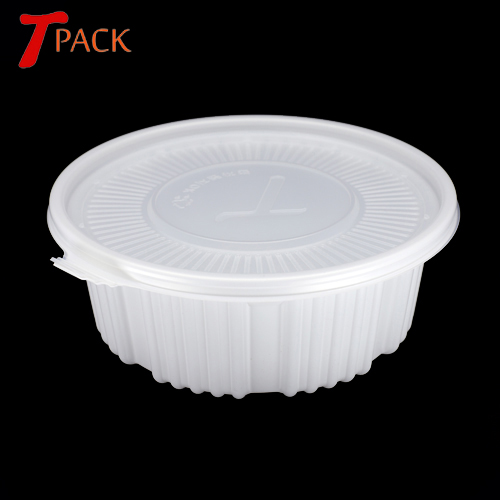 [티팩] 탕용기 220 소 1800ml 감자 삼계 탕 찜 김치 부대 찌개 해장 국 포장 배달 플라스틱 PP 일회용 그릇 일회 용기 : T PACK